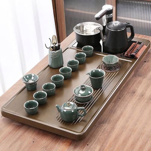 紫砂茶盘套组